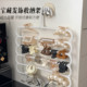 Shark clip storage shelf wall -mounted large -capacity multi -layer student dormitory head jewelry grab hair accessories
