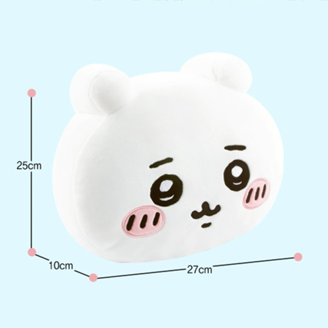 Korean genuine Japan Chiikawa Giika Kai Kai self -laughed bears hug the pillow of small eight Uzas car neck pillows
