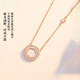 Old Temple S925 Silver Shell Transit Ring Ring Ring Frit (Frit (Fritillaria Permination and Trippen Nable Necklace Necklace official flagship genuine
