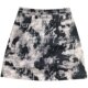 Fat mm printed skirt summer retro niche hip skirt short skirt new large size anti-exposure versatile A-line skirt