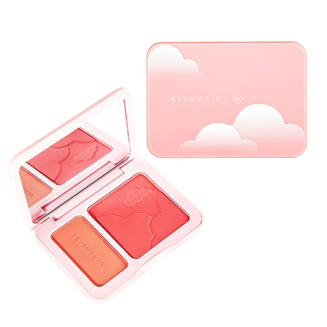 Qi Xiaoxian children's performance special two-color blush girls stage makeup children dance performance baby gift makeup