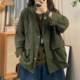 Xinxin Spring new bamboo cotton suit for women's literary casual loose versatile blazer
