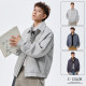 First Brother Fashion Brand 2025 Autumn and Winter New Men's Jacket Jacket Plus Size Lapel Personalized Fashionable and Casual Men's Clothing