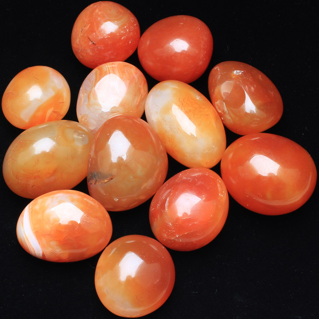 Natural red agate original stone ornaments large crystal ore fish tank decoration turtle marine color stones