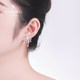 
Xuping's high-intelligence fireworks bloom, light luxury fashion design, simple ins style micro-encrusted earrings