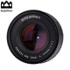 Shenglang V generation 50MM F1.7 full frame manual fixed focus large aperture SLR portrait metal lens