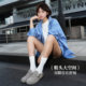 Camel shoes 2025 autumn new soft sole Birkenstock shoes one foot and half slippers wearing mules shoes