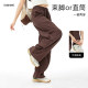 Camel women's casual pants 2025 spring and summer new straight loose quick-drying pants work pants versatile paratrooper pants trousers