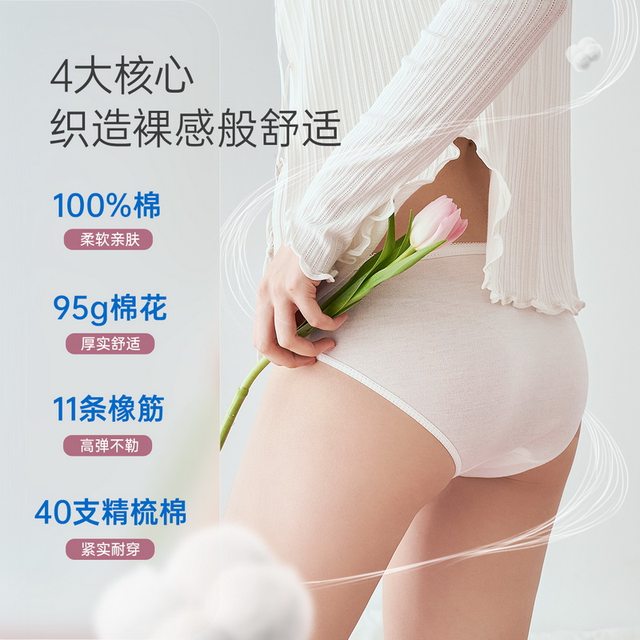 Zichu disposable underwear for postpartum period pure cotton sterile maternal postpartum disposable underwear 5 pack M-XL size