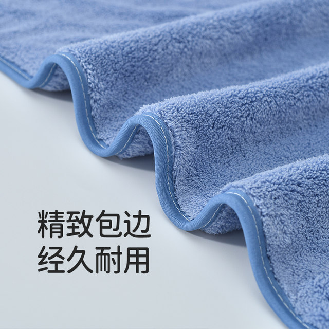 Jieliya coral fluff towel adult men and women couples household quick-drying soft face wash towel absorbent facial towel without losing hair