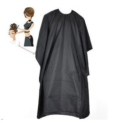 Hairdressing apron for home haircutting apron black 140*100cm haircutting apron for children and adults home haircutting apron