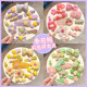 Plush hair clip hair card for women 2025 new children's clip head floral headdress side bangs clip cute clip hair accessories
