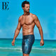 
BE van der Ann Fashionable Dark Pattern Boxer Swimming Boxer Men's Swimming Suit Quick Dry Large Size Five-point Beach Swimming Boxer Defense