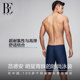 BE van der Ann men's swimming trunks for adults five-point fashion sun protection, high elasticity, breathable, and anti-chlorine swimming equipment