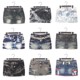 1 vintage American skirt internet celebrity student low waist hot girl Shibuya punk old Y2K miniskirt hip tie dye