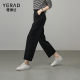 Yalida thin sports pants small hoodies women's summer casual pants 2025 new pants gray straight pants