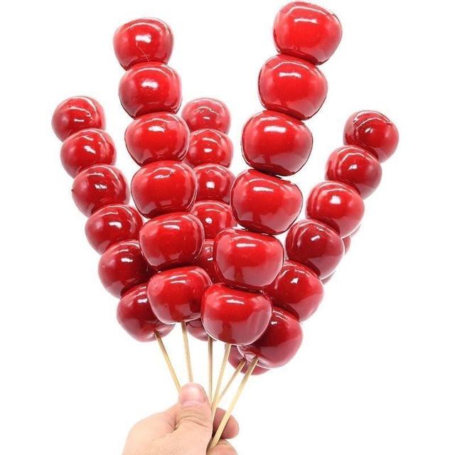 Simulated candied haws dance props fruit photo model New Year's Day kindergarten performance decoration children's toys