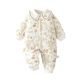 
Winter baby thickened warm jumpsuit for girls, autumn and winter quilted baby boy's pure cotton warm cotton clothes