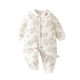 
Baby jumpsuits for girls, new autumn and winter quilted clothes for boys, pure cotton, thickened, warm, cotton-padded clothes