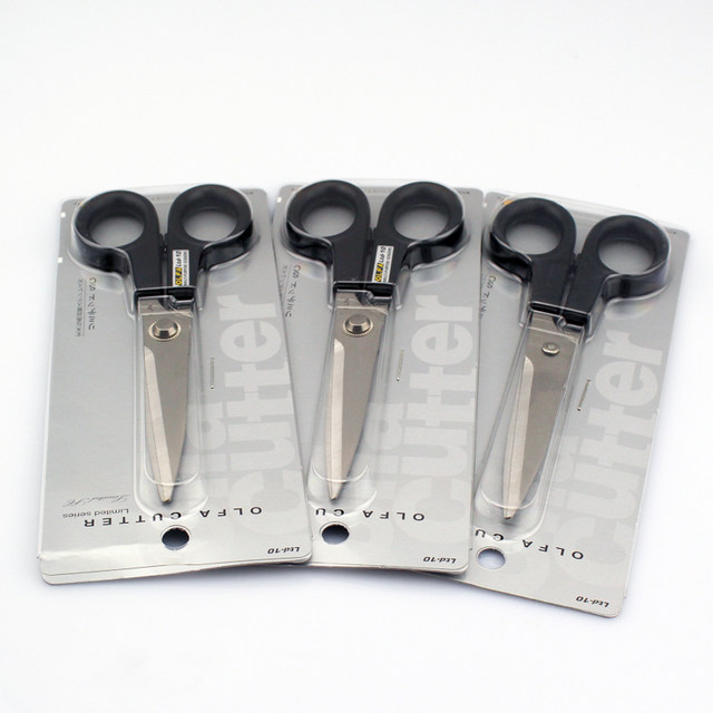 OLFA LTD-10 scissors imported from Japan, limited edition series, stainless steel extended scissors
