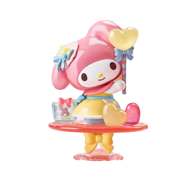MINISO my melody afternoon tea blind box Melody figure desktop ornament birthday gift