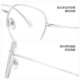 Tyrannosaurus glasses frame new product Wang Junkai's same optical glasses men's metal myopia glasses frame women's BJ6115