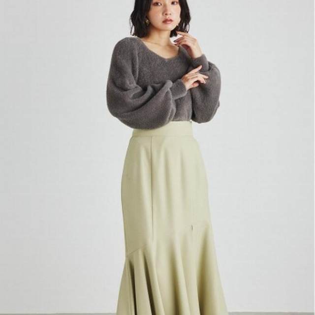 1380-day single women's clothing RIEND@spring and autumn fashionable mid-length asymmetrical fishtail skirt to make you look slim skirt