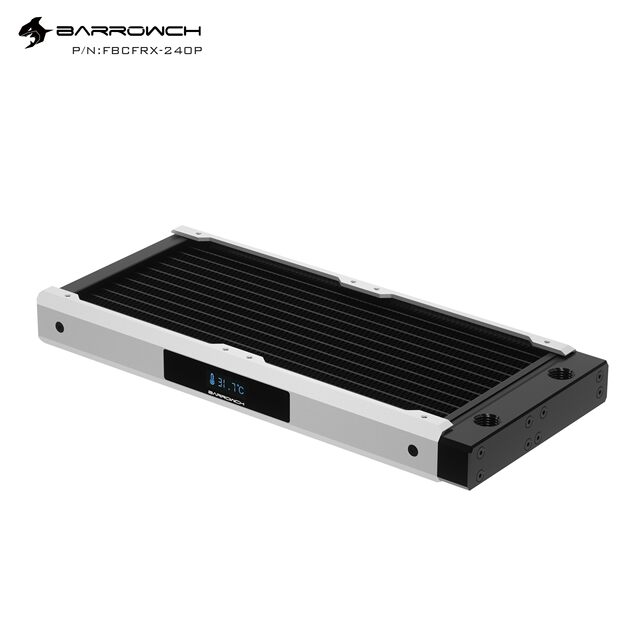 Barrowch Chameleon Fish Series Display Version Water Cooling Radiator ...