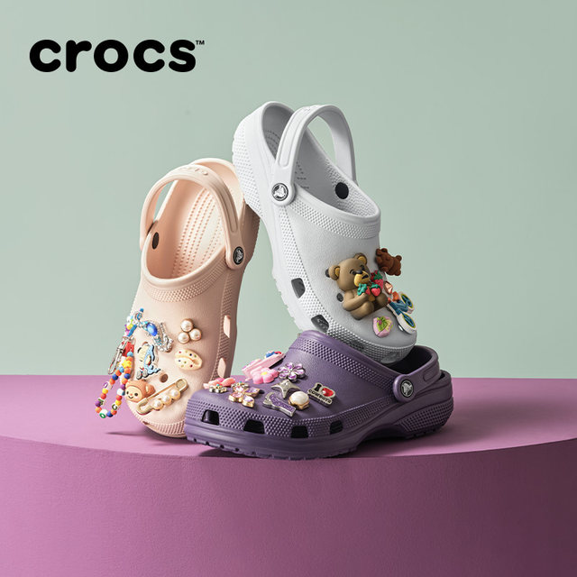 Tan Jianci same style Crocs Crocs classic hole shoes garden shoes men's outer wear beach shoes women's shoes 10001