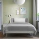 IKEA domestic purchasing agent Buvara double single bed small apartment bed frame simple rental room single apartment
