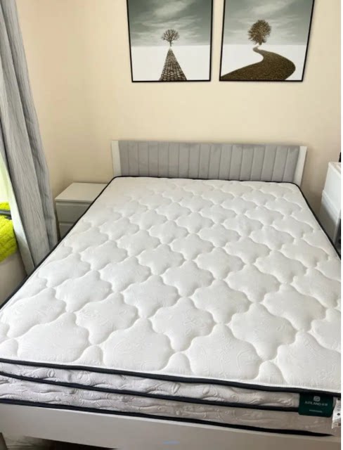 IKEA domestic purchasing agent Buvara double single bed small apartment bed frame simple rental room single apartment