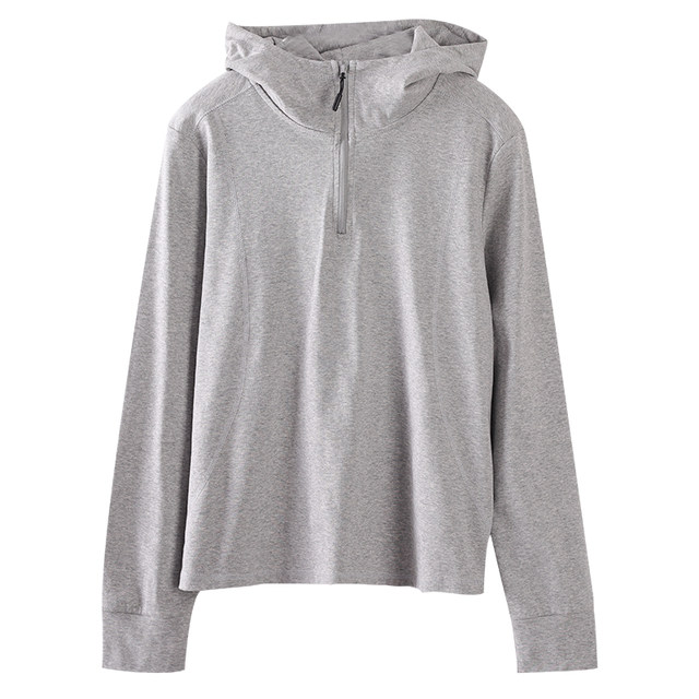 Huangsen 2025 spring new Korean version loose slim large size hooded zipper net version solid color versatile casual hoodie