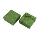 Retro green bow jewelry box jewelry box heaven and earth cover jewelry packaging box earring box necklace box gift box
