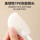 Food-grade bottle brush, special cup washing brush for newborn babies, portable no-dead-angle maternal and infant-grade household cleaning artifact