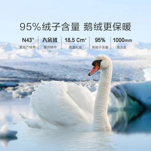 Luolai Home Textiles 95 white goose down quilt down spring and autumn quilt student universal thickened warm quilt core winter quilt for all seasons