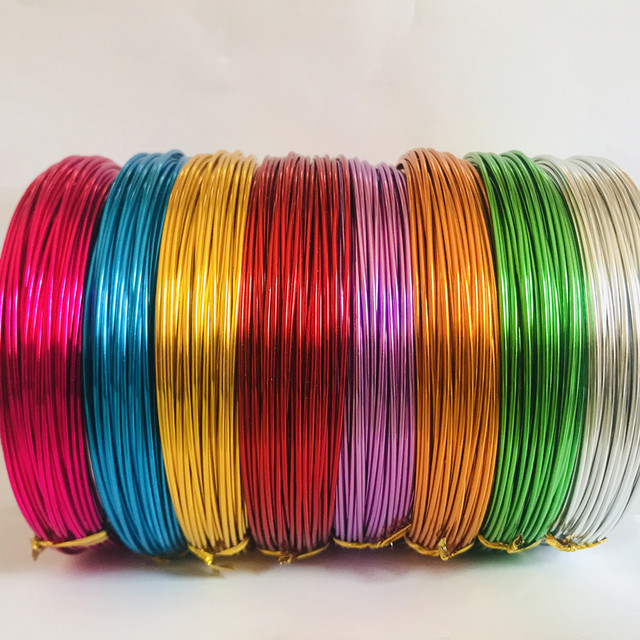 Children's handmade wire colored aluminum wire diy handmade doll skeleton shaped cake decoration bonsai shaped aluminum wire