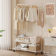 Clothes rack floor-standing bedroom dormitory coat rack small simple household clothes storage storage clothes drying rack mobile