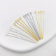 14K18K gold-filled color-preserving 9-character needle beading needle 9-pin handmade diy earrings earrings earrings material accessories 100 pieces