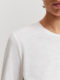 Australian cotton, fitted, versatile, comfortable, classic curved hem round neck long sleeve T-shirt multi-color