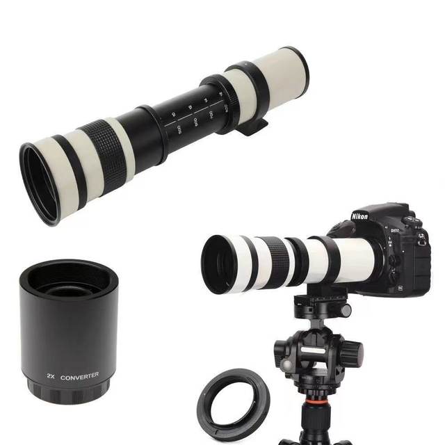 420-1600mm F8.3 domestic manual lens telephoto zoom telephoto SLR moon exploration bird photography landscape