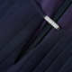 NAERSI/Naersi elegant short-sleeved dress for women mid-length round neck A-line skirt
