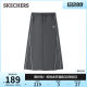 Skecher 2025 new summer women's woven mid-skirt comfortable skirt fashionable versatile casual sports umbrella skirt
