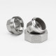304 stainless steel cone surface union hard-sealed spherical surface union 316L oil non-oil screw inner screw thread 1 inch 4 minutes 6 minutes