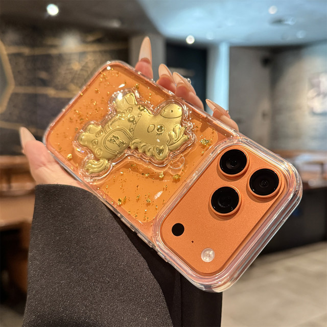 Suitable for Apple 17promax mobile phone case new iphone17 creative year of the horse fortune 17pro high-end air all-inclusive 16 anti-fall 15 silicone 14 transparent 13 niche 12 women's model pm super hot