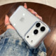 Applicable to Apple 17 promax mobile phone case new iPhone 17 transparent 17 pro premium sense 16 men and women 15 lens all inclusive 14 anti-fall 13 12 silicone 11 ultra-thin air good-looking plus