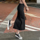 One-step skirt for women's hip skirt Spring and Autumn 2025 new rear slit skirt versatile high-waisted slim mid-length skirt
