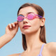 Zhouke electroplated swimming goggles high-definition waterproof and anti-fog adult women's myopia men's professional swimming training racing glasses
