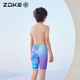 
Zhouke children's swimsuit boys five-point professional racing training zoke mid-large children's quick-dry boys' new swimming trousers