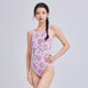 Zhouke one-piece triangle professional high hip racing sexy swimsuit racing swimsuit girl baking diary Melody