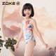 Zhouke children's swimsuit one-piece triangle professional swimming training zoke girls quick-drying competition 2025 new swimsuit